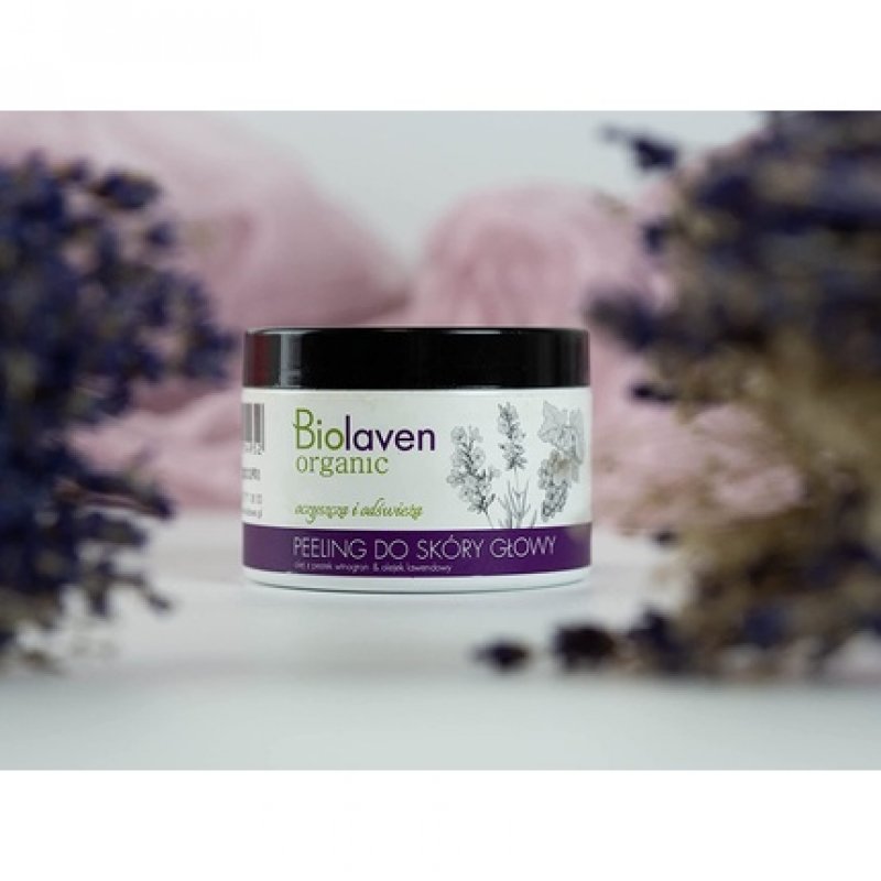 BIOLAVEN SYLVECO Scalp Scrub with Grape Seed Oil and Lavender Oil 155g