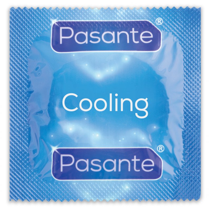 Pasante Climax Special Condoms - 6 Warming Condoms, 6 Cooling Condoms with Ribs