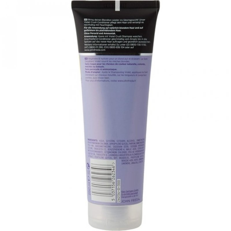 John Frieda Violet Crush Anti-Yellowing Conditioner 250ml