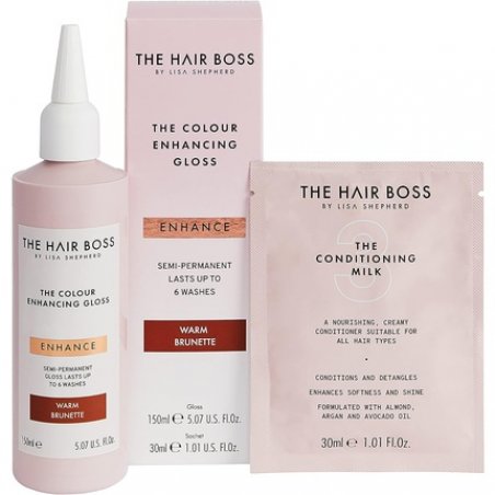 The Hair Boss Warm Brunette Color Enhancing Gloss 150ml