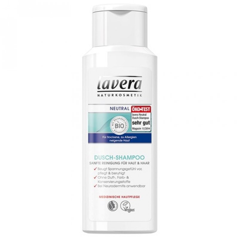 lavera Neutral Shower Shampoo for Skin and Hair 200ml