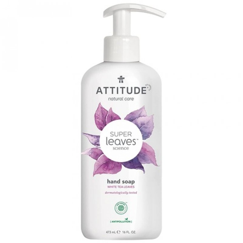 ATTITUDE Super Leaves Hand Soap with White Tea Leaf Extract 473ml