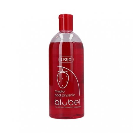 ZIAJA Cranberry & Wild Strawberry Shower Gel Soap 500ml