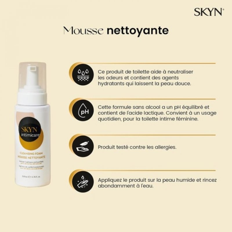 SKYN Intimicare Intimate Cleansing Foam for Her 200ml