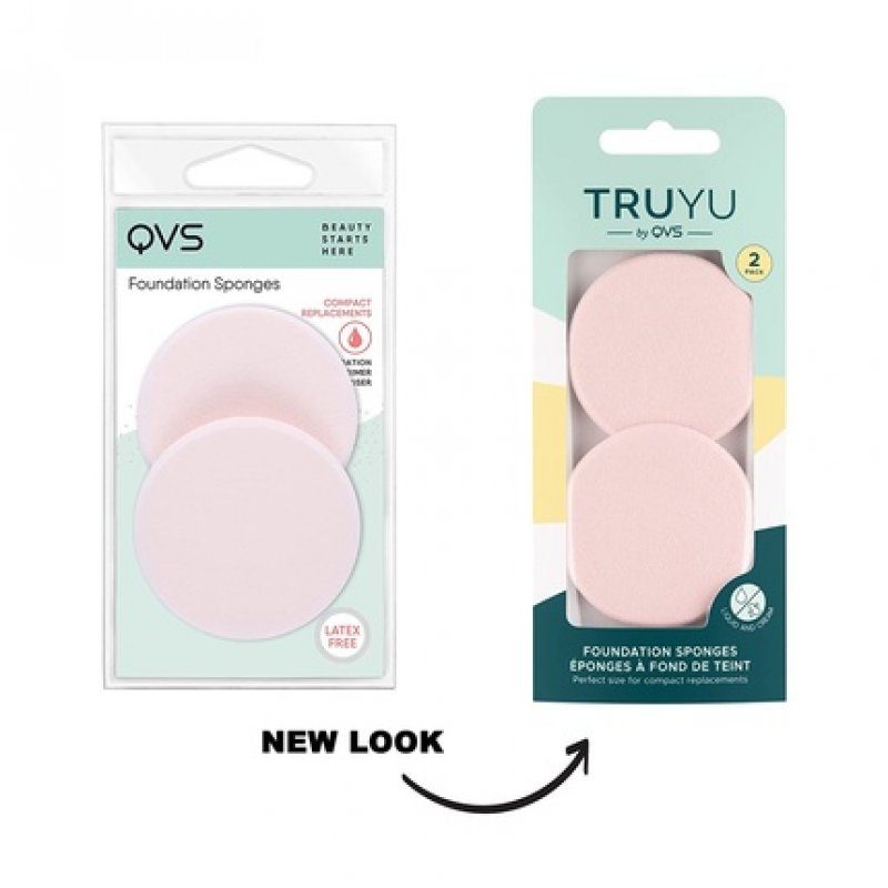 QVS Foundation Sponges - Pack of 2