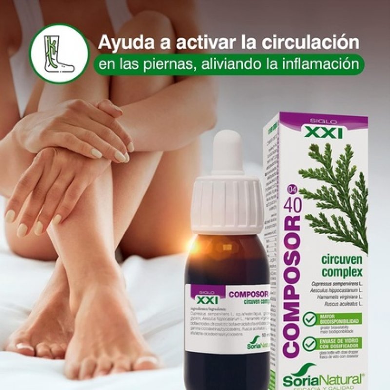 Soria Natural Composor 40 Circuven Xxi - 50 Ml