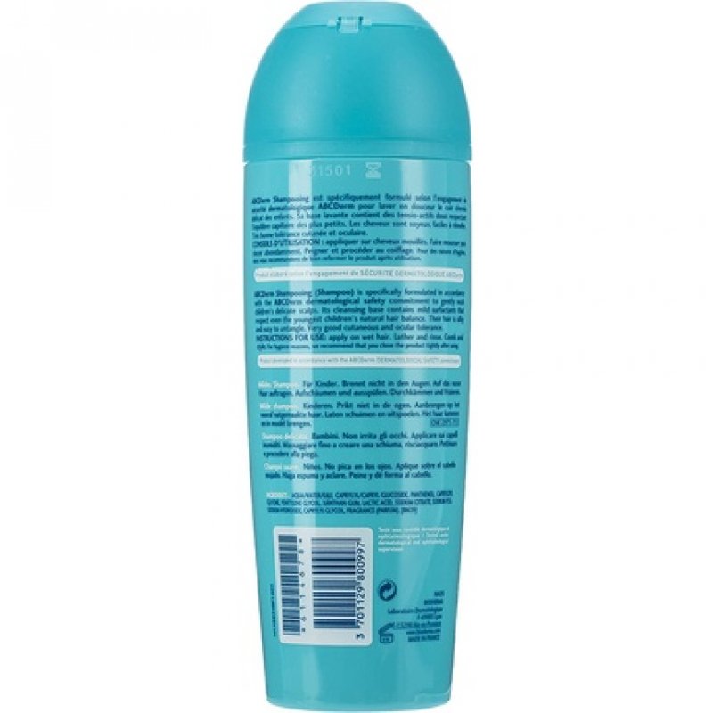 Bioderma Abcderm Gentle Shampoo 200ml