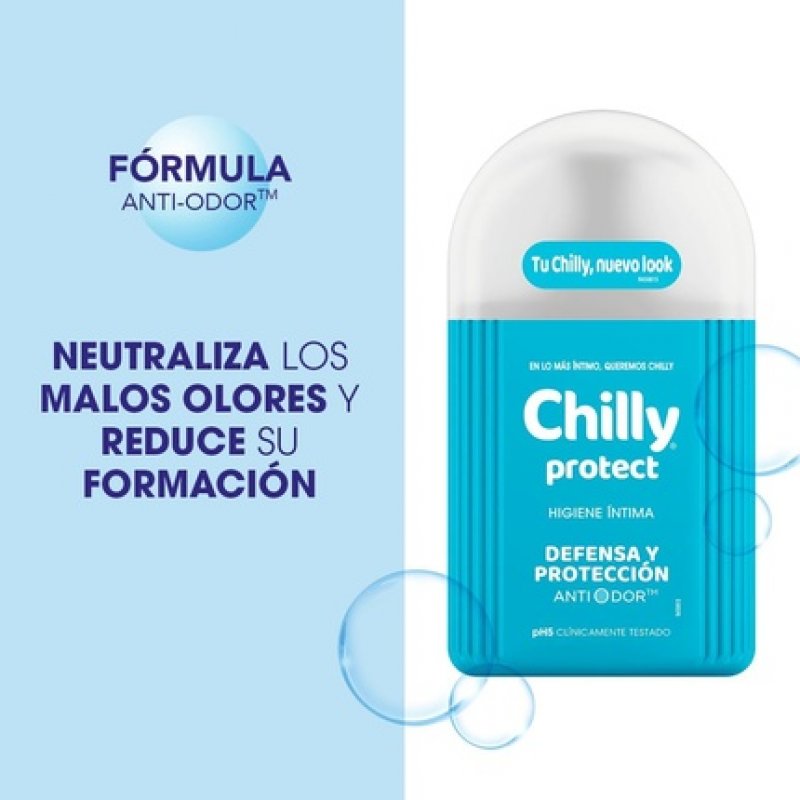 Chilly Protect Antibacterial Intimate Hygiene Gel 250ml