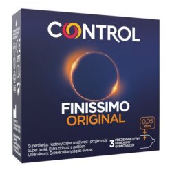 CONTROL Finissimo Original Thin Condoms 3pcs