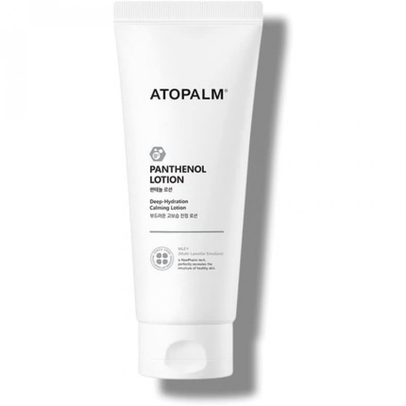 ATOPALM Panthenol Lotion 6.1 Fl. Oz. 180ml Deep Hydration Face & Body Lotion for Dry Sensitive Skin Itchiness Eczema