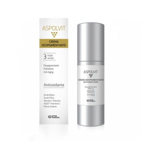 Aspolvit Antioxidant Face Depigmentation Cream with Vitamins, Aloe Vera, and Citric Acid 30ml