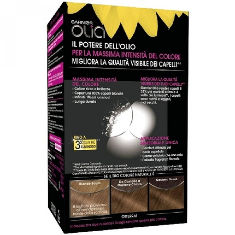 Garnier Olia Permanent Colouring and Bleaching 7.3 Biondo Dorato