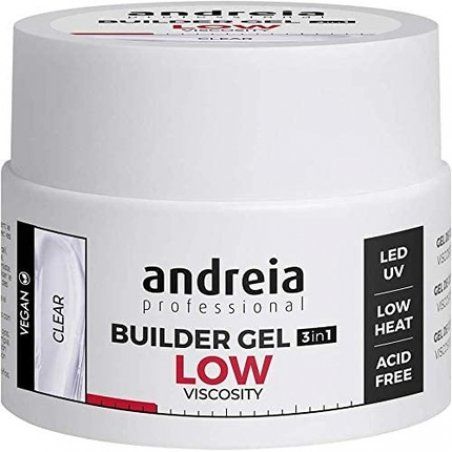 Andreia 3-in-1 Clear Construction Gel 22g Low Viscosity Vegan