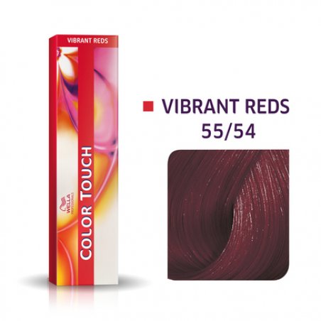 Wella Color Touch, Vibrant Reds 55/54, 60 ml couleur de cheveux Rouge