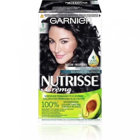 Garnier Nutrisse Crme 10 Black Hair Dye