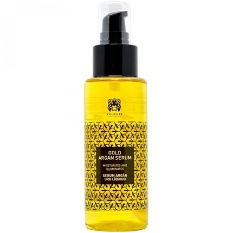 Válquer Gold Serum with Argan Liquid Beauty Elixir for Hair 100ml