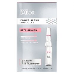 DOCTOR BABOR Power Serum Beta-Glucan Face Ampoules with Hyaluronic Acid 7 x 2ml