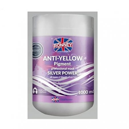 Silver Anti-Yellow Mask for Cool Blonde Tones 1000ml