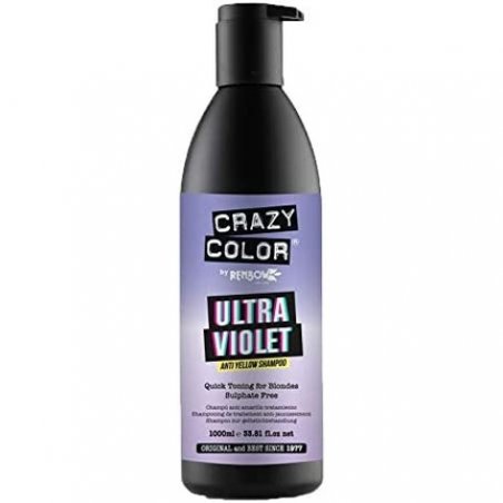 Crazy Color by Renbow Ultra Violet Anti Yellow Shampoo 1000ml