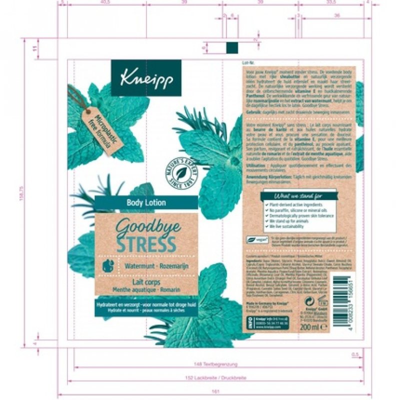 Kneipp Goodbye Stress Body Milk