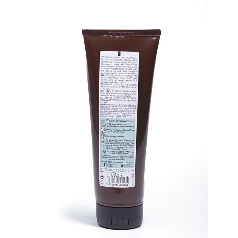 Hemp Hydrating and Regenerating Shower Shampoo 250ml