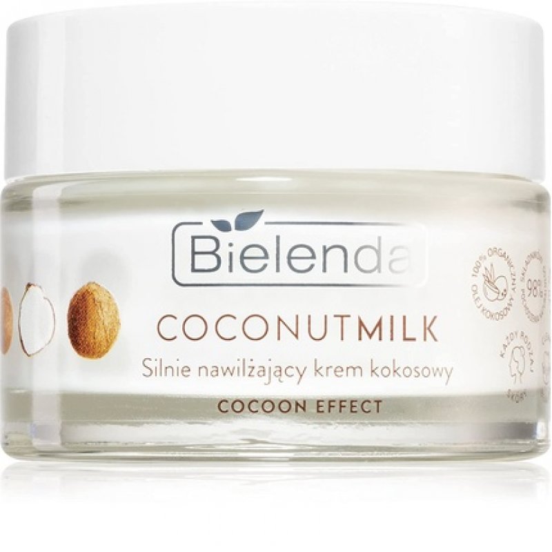 Bielenda Coconut Milk 24 Hour Moisturizing Cream