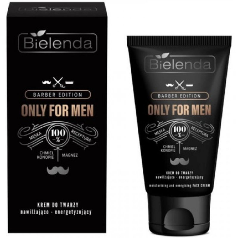 Bielenda Barber Edition Only for Men Moisturizing and Energizing Face Cream 50ml