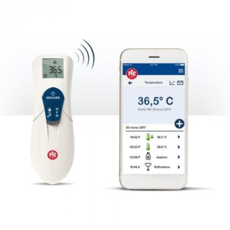 Pic Solution ThermoDiary Head Digital Thermometer Infrared Front