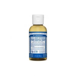 Dr. Bronner's Peppermint Liquid Soap 60ml
