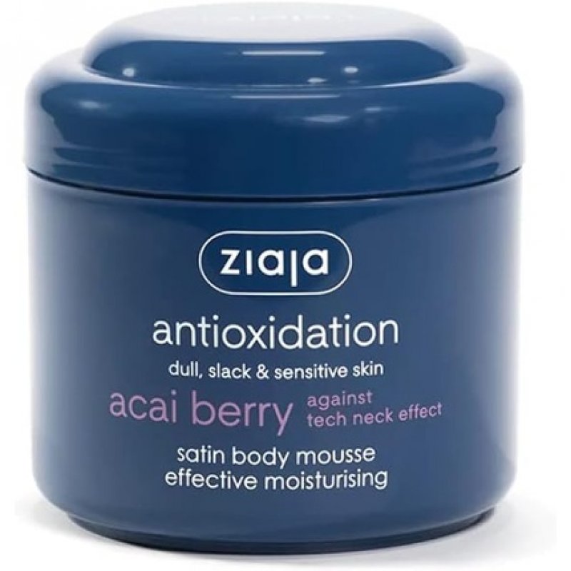 Ziaja Acai Berry Satin Body Mousse Moisturising 200ml