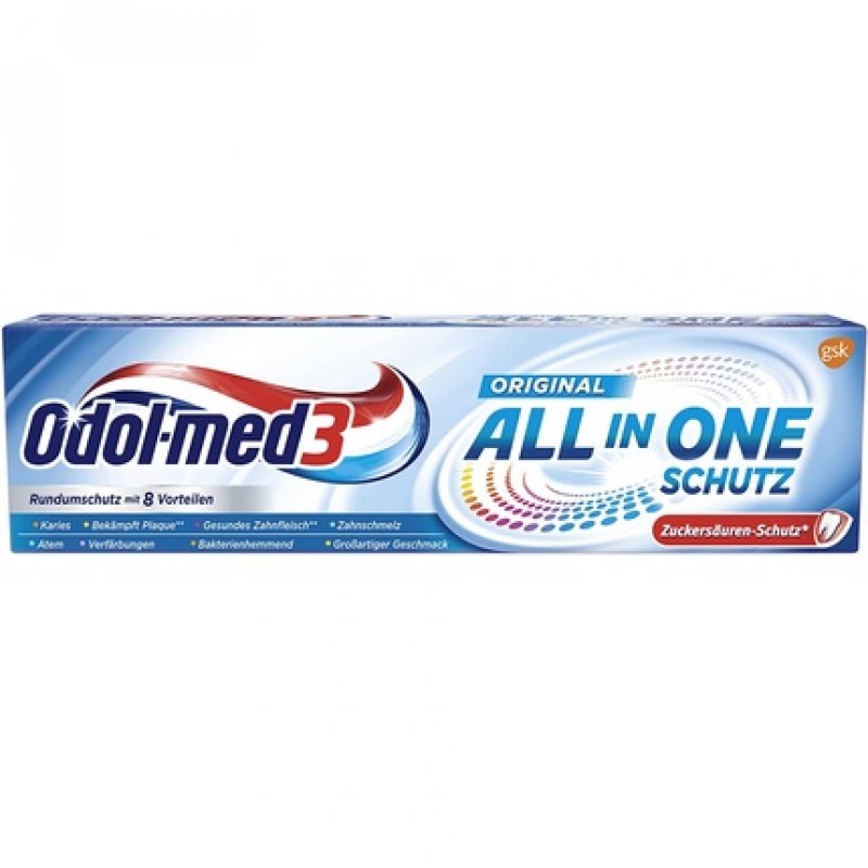 Odol-med3 All in One Original Toothpaste for Dental Care 75ml