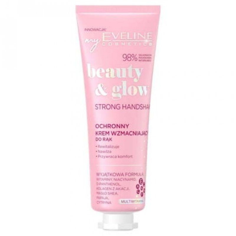 Eveline Cosmetics Beauty Glow Protective Hand Cream Strengthening