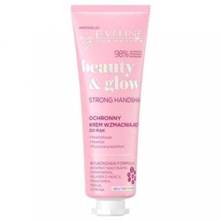 Eveline Cosmetics Beauty Glow Protective Hand Cream Strengthening