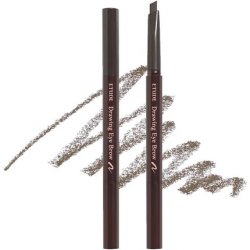 Etude House Drawing Eye Brow 2 Gray Brown 21AD Long-Lasting Eyebrow Pencil for Soft Textured Natural Daily Look