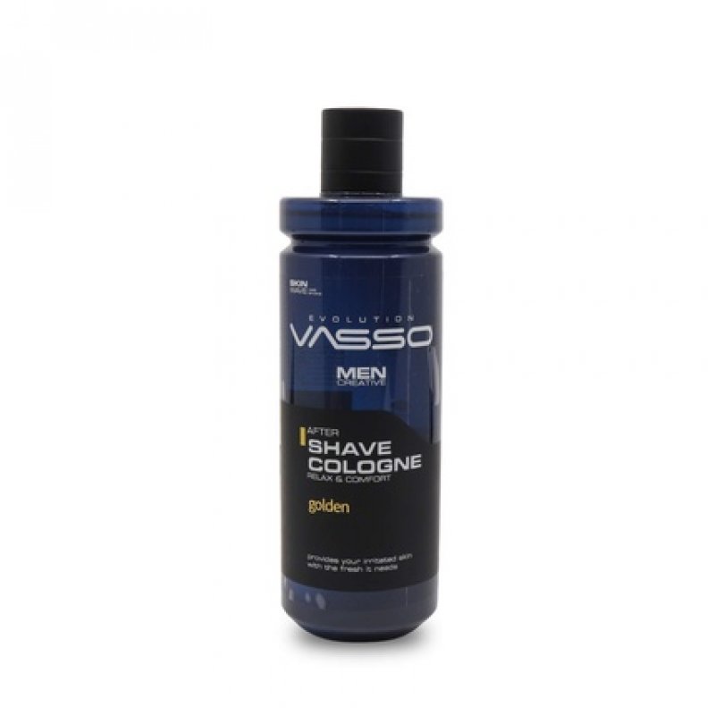 Vasso Men Creative Aftershave Cologne Golden 370ml