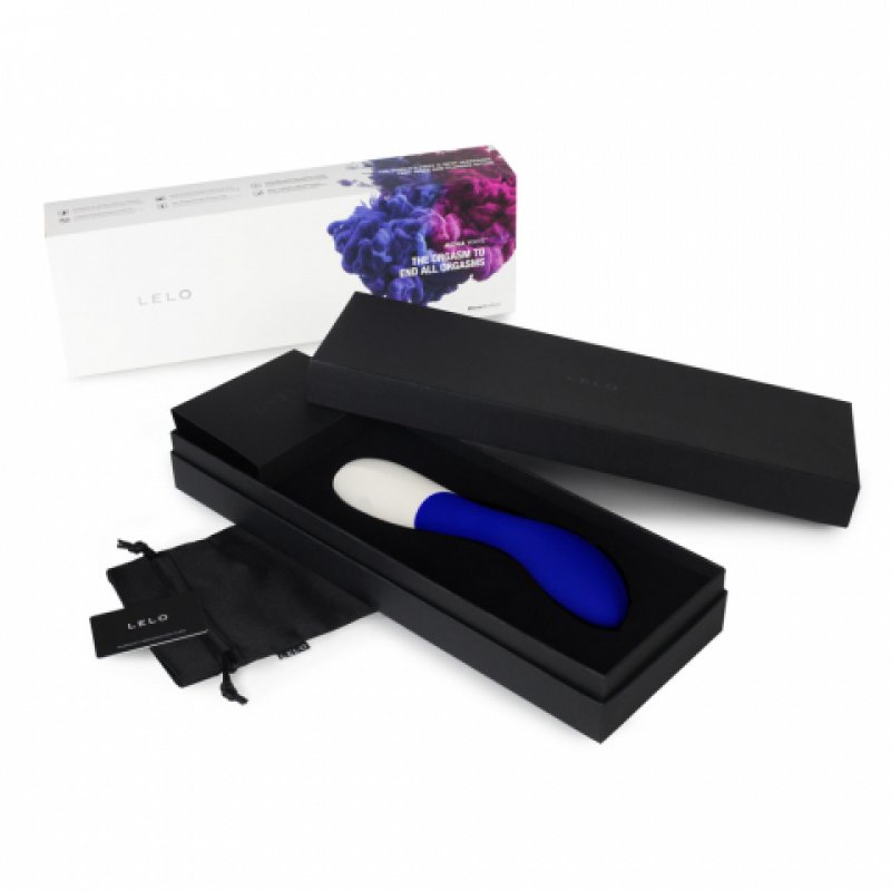 LELO MONA Wave Vibrating Massager for Women G Spot Stimulator 12 Vibration Patterns Midnight Blue
