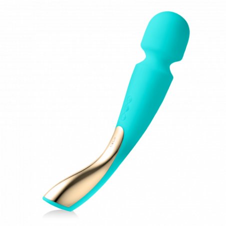 LELO SMART WAND 2 L-Size Deep Tissue Body Massager with 10 Vibration Patterns Aqua