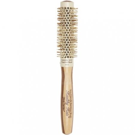 Olivia Garden Bamboo Touch Brush Eco-conscious Round Bamboo and Ceramic Thermal Blowout Hair Brush 23mm