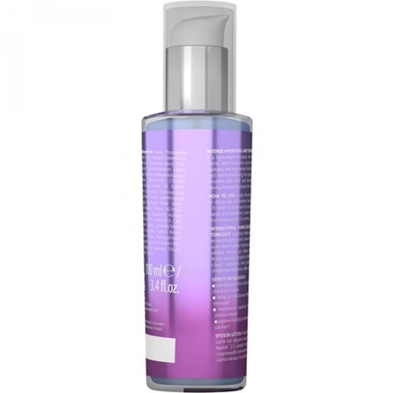 Biovax Ultra Violet Intensive Moisturising Night Tone Serum for Blonde and Grey Hair 100ml