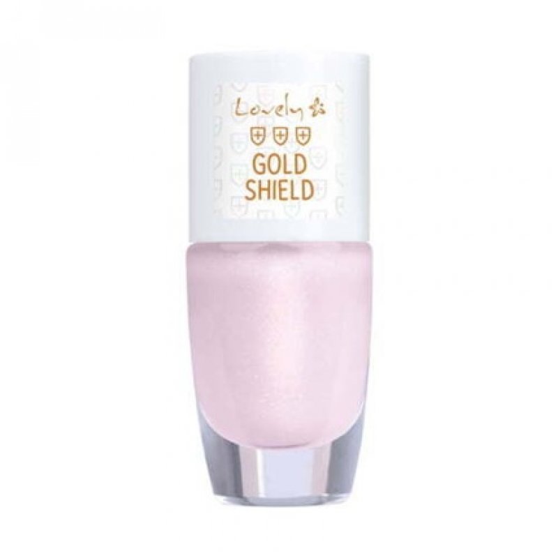 Lovely Gold Shield Nail Strengthener for Weak and Split Nails 8ml