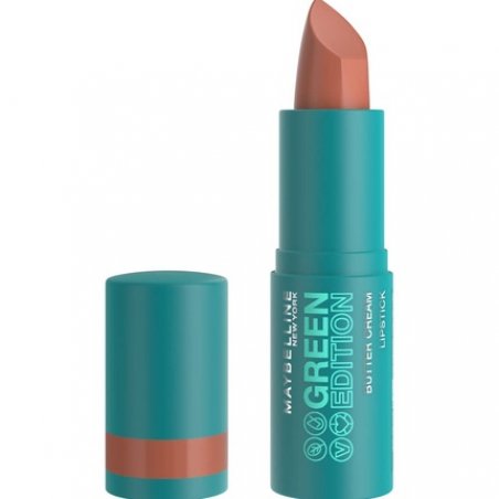 Maybelline New York Green Edition Buttercream Lipstick 014 Sandy 3.4g