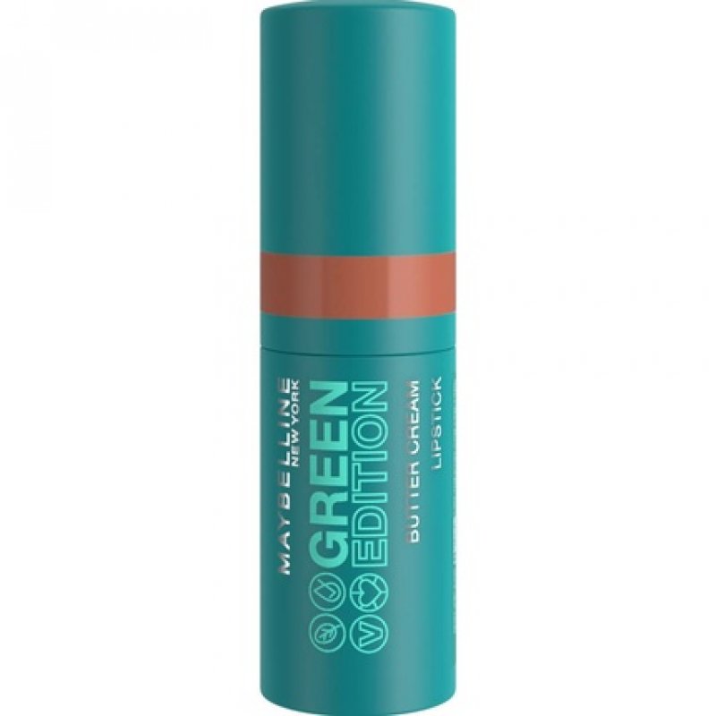 Maybelline New York Green Edition Buttercream Lipstick 014 Sandy 3.4g