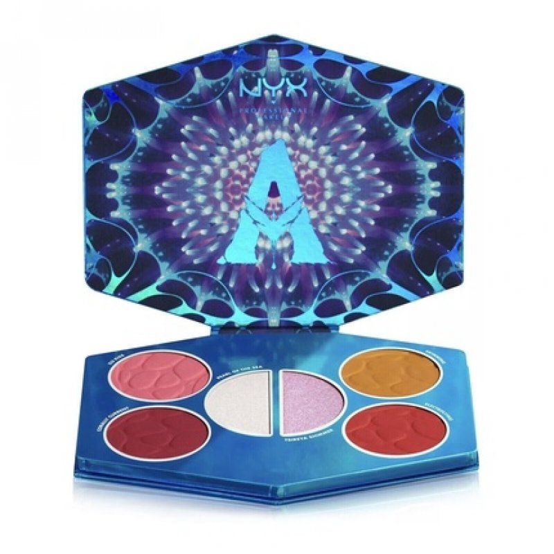 NYX Cosmetics Avatar The Way Of Water PANDORAN PARADISE Highlighter Blush Palette