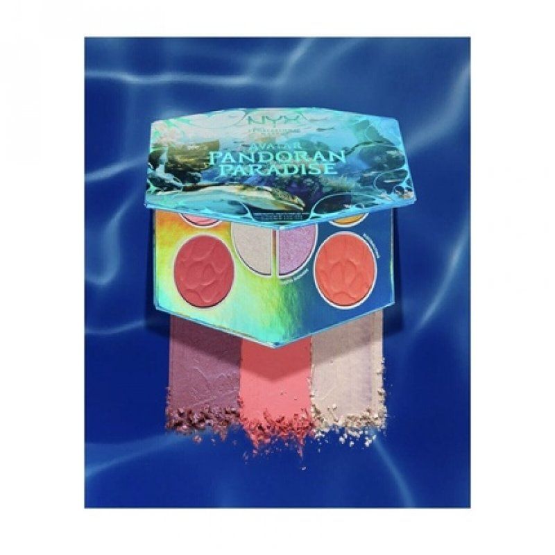 NYX Cosmetics Avatar The Way Of Water PANDORAN PARADISE Highlighter Blush Palette