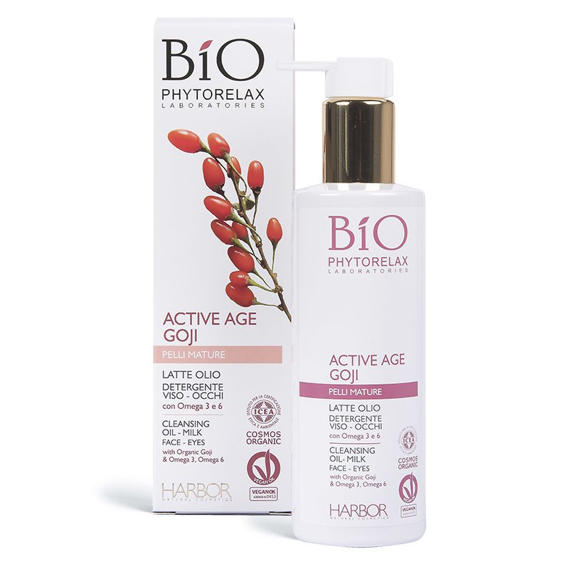 Bio Phytorelax Active Age Goji Cleansing Oil Milk 200ml