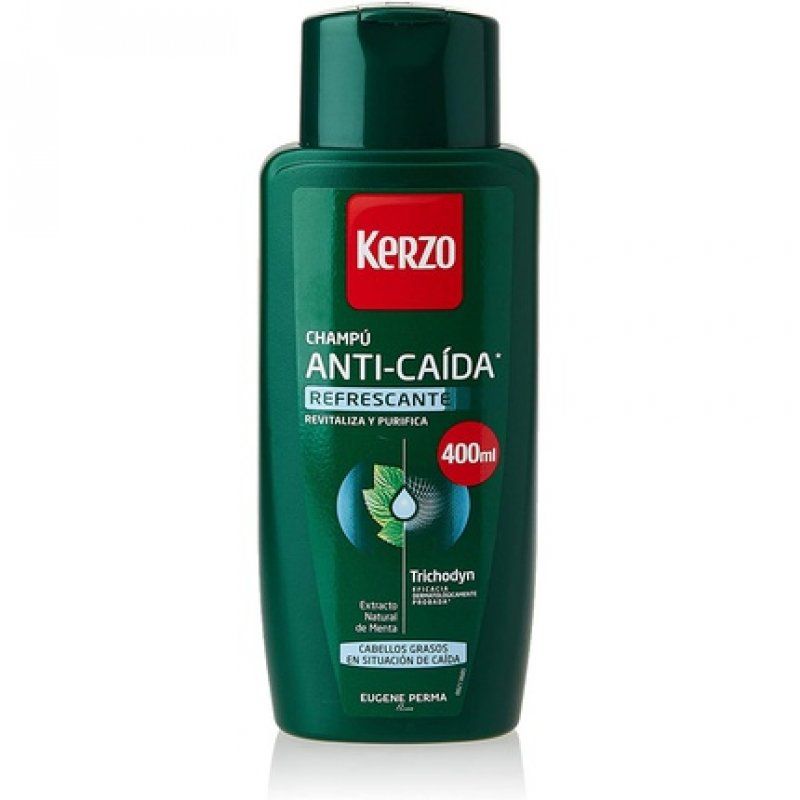 Kerzo - Anti Hair Loss Shampoo - Refreshing - For Oily Hair In The Situation