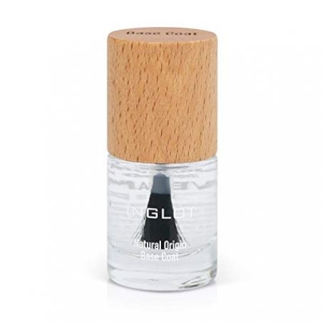 Inglot Natural Origin Transparent Quick-Drying Base Coat with 84% Natural Ingredients 8ml