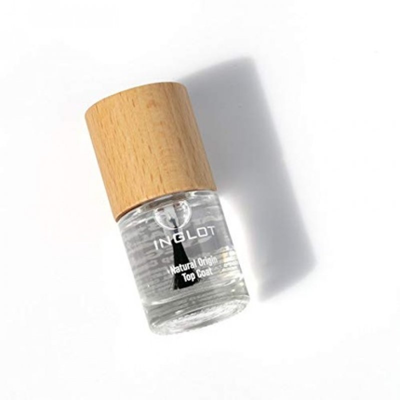 Inglot Natural Origin Transparent Quick-Drying Base Coat with 84% Natural Ingredients 8ml