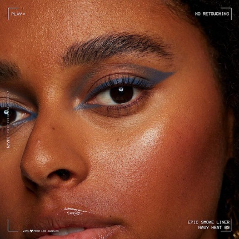 NYX Professional Makeup Epic Smoke Liner for Smokey Eyes Vegan Formula Navy Heat 09