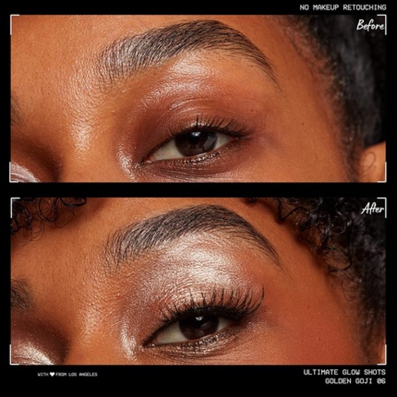 NYX Professional Makeup Ultimate Glow Shots Liquid Eyeshadow with Vitamin C Golden Goji